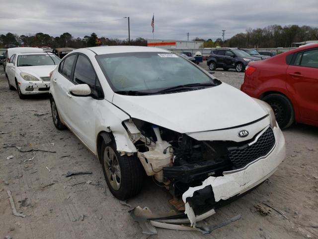 KIA FORTE LX 2016 with VIN KNAFK4A61G5591965 - Photo from auction