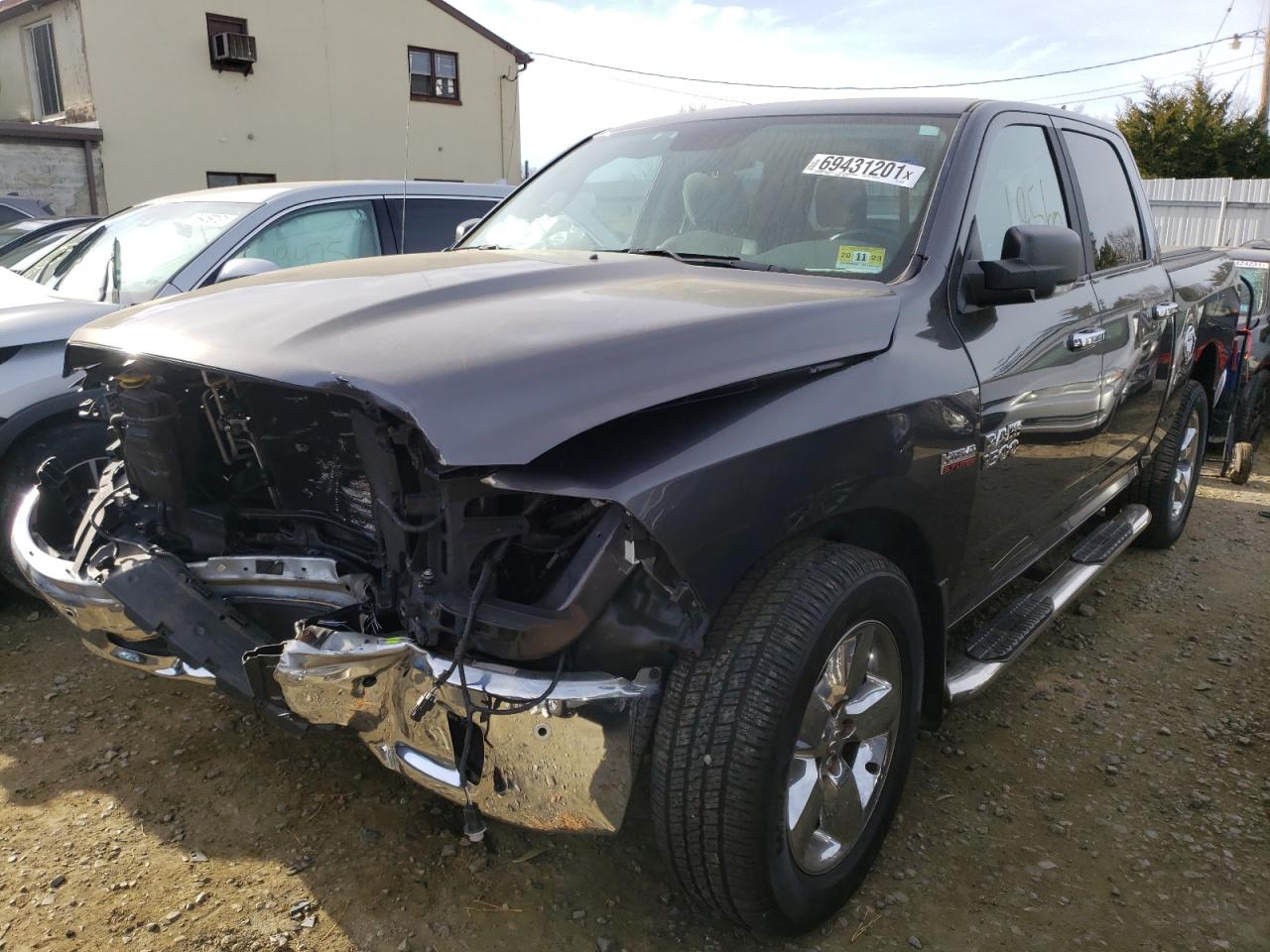 Photo 2 from auction – 2017 RAM 1500 SLT with VIN 1C6RR7LT7HS596386