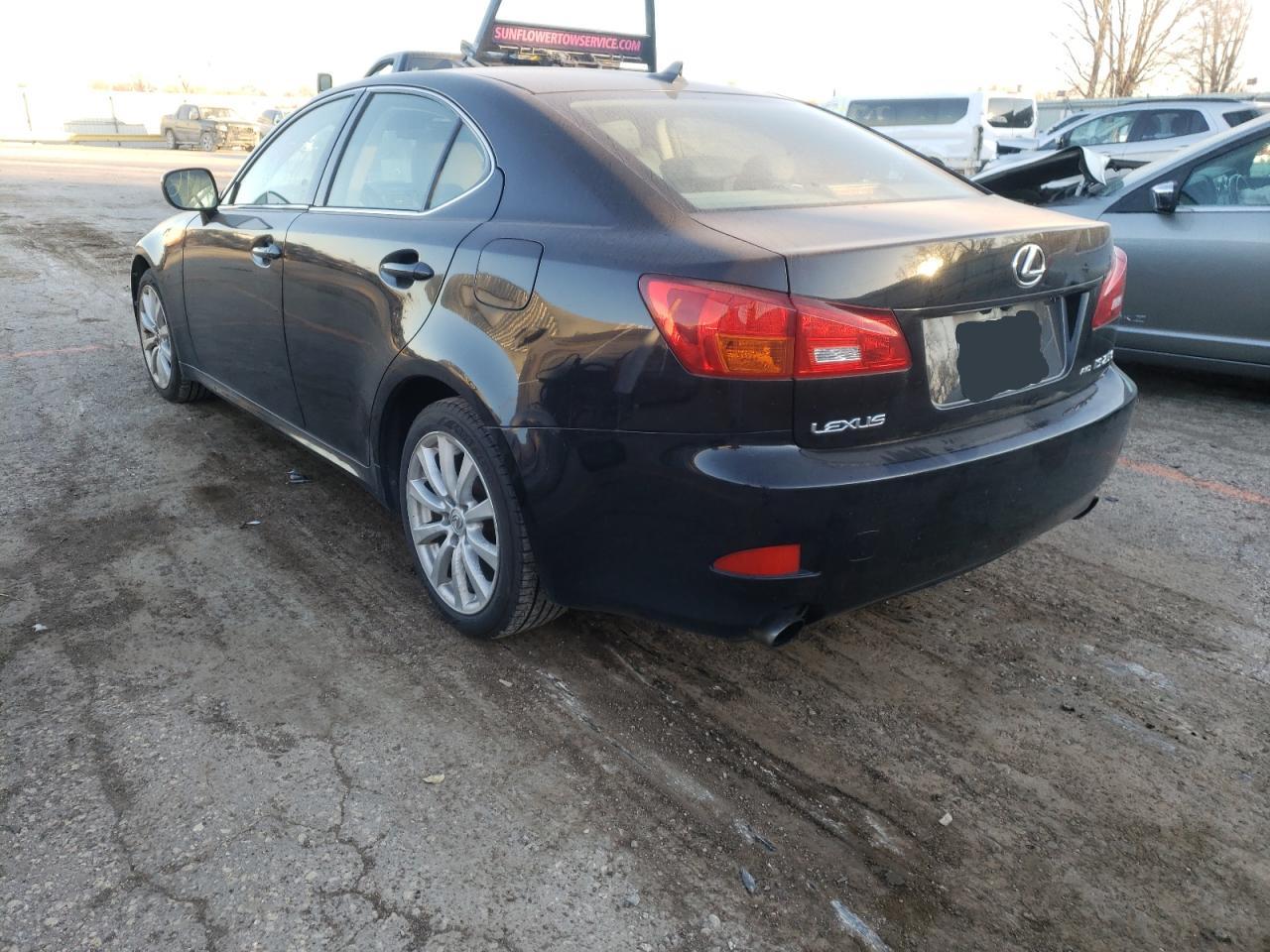 Photo 3 from auction – 2008 LEXUS IS 250 with VIN JTHCK262982023349