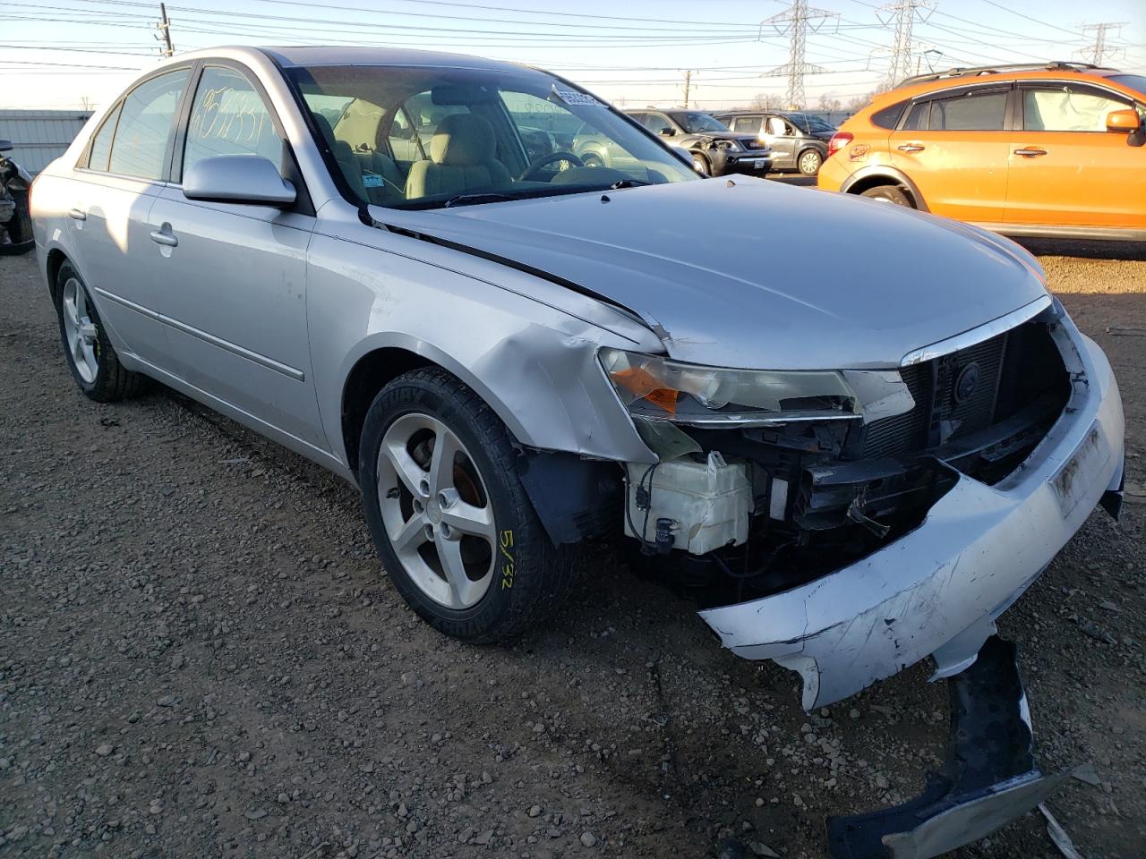 HYUNDAI SONATA SE 2007 with VIN 5NPEU46F77H274080 - Photo from auction