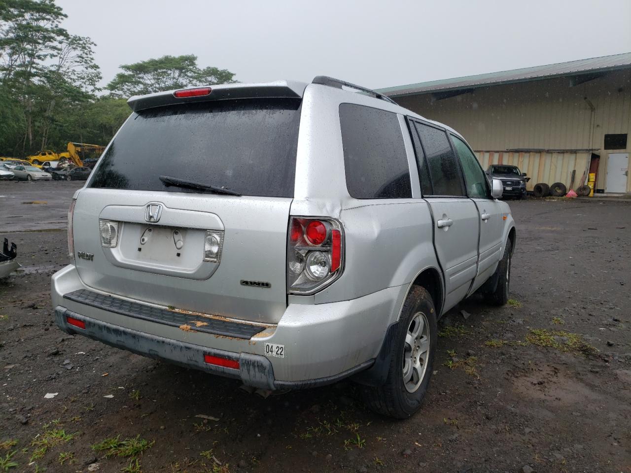 Photo 4 from auction – 2008 HONDA PILOT SE with VIN 5FNYF18378B047335