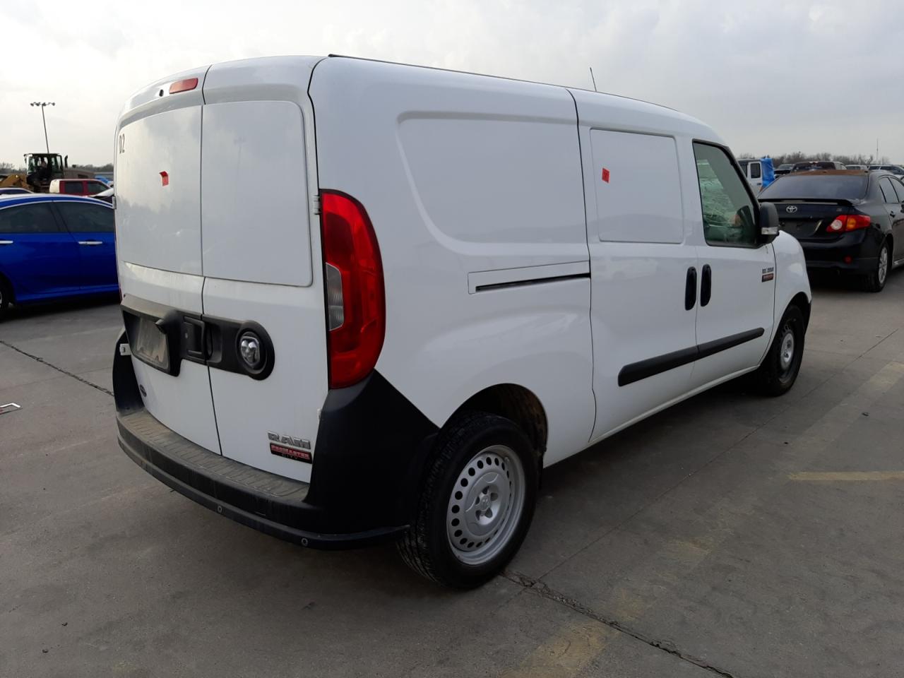 Photo 4 from auction – 2018 RAM PROMASTER with VIN ZFBERFAB9J6L68631