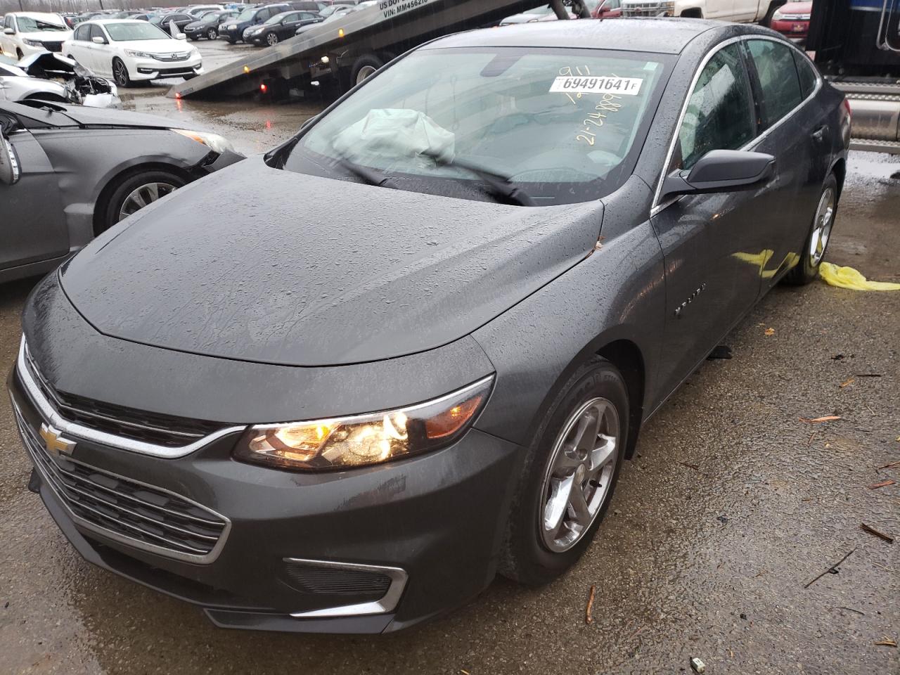 Photo 2 from auction – 2017 CHEVROLET MALIBU LS with VIN 1G1ZB5ST4HF135473