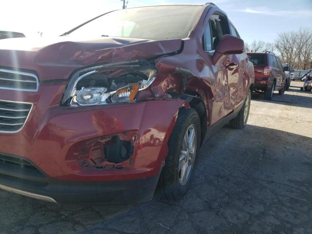 Photo 9 from auction – 2015 CHEVROLET TRAX 1LT with VIN KL7CJLSB6FB127386