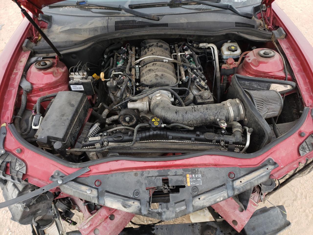 Photo 7 from auction – 2012 CHEVROLET CAMARO 2SS with VIN 2G1FK1EJ3C9185255