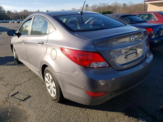Photo 3 from auction – 2016 HYUNDAI ACCENT SE with VIN KMHCT4AE7GU060362