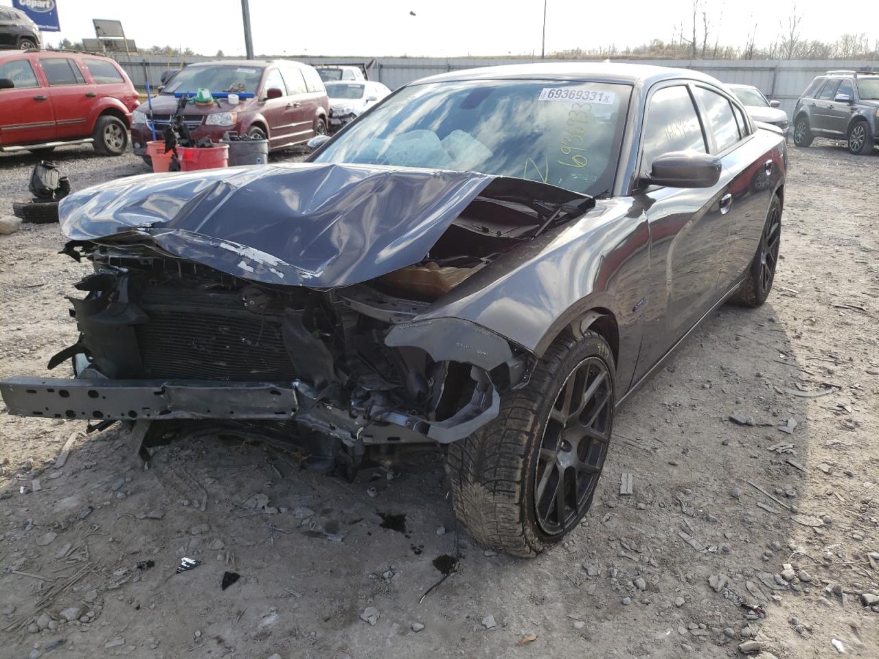 Photo 2 from auction – 2016 DODGE CHARGER R/ with VIN 2C3CDXCT7GH237160