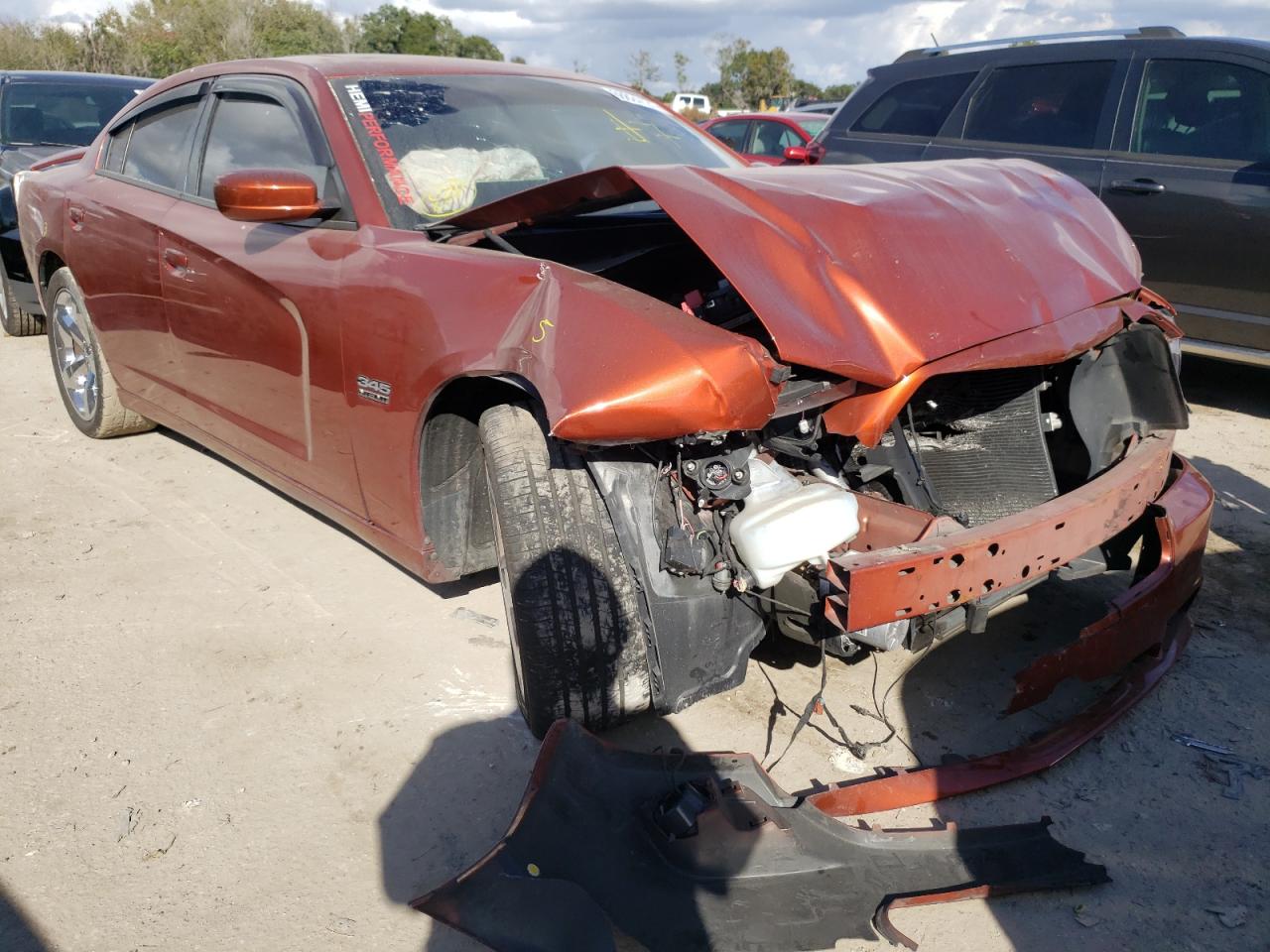 DODGE CHARGER R/ 2013 with VIN 2C3CDXCT6DH570624 - Photo from auction