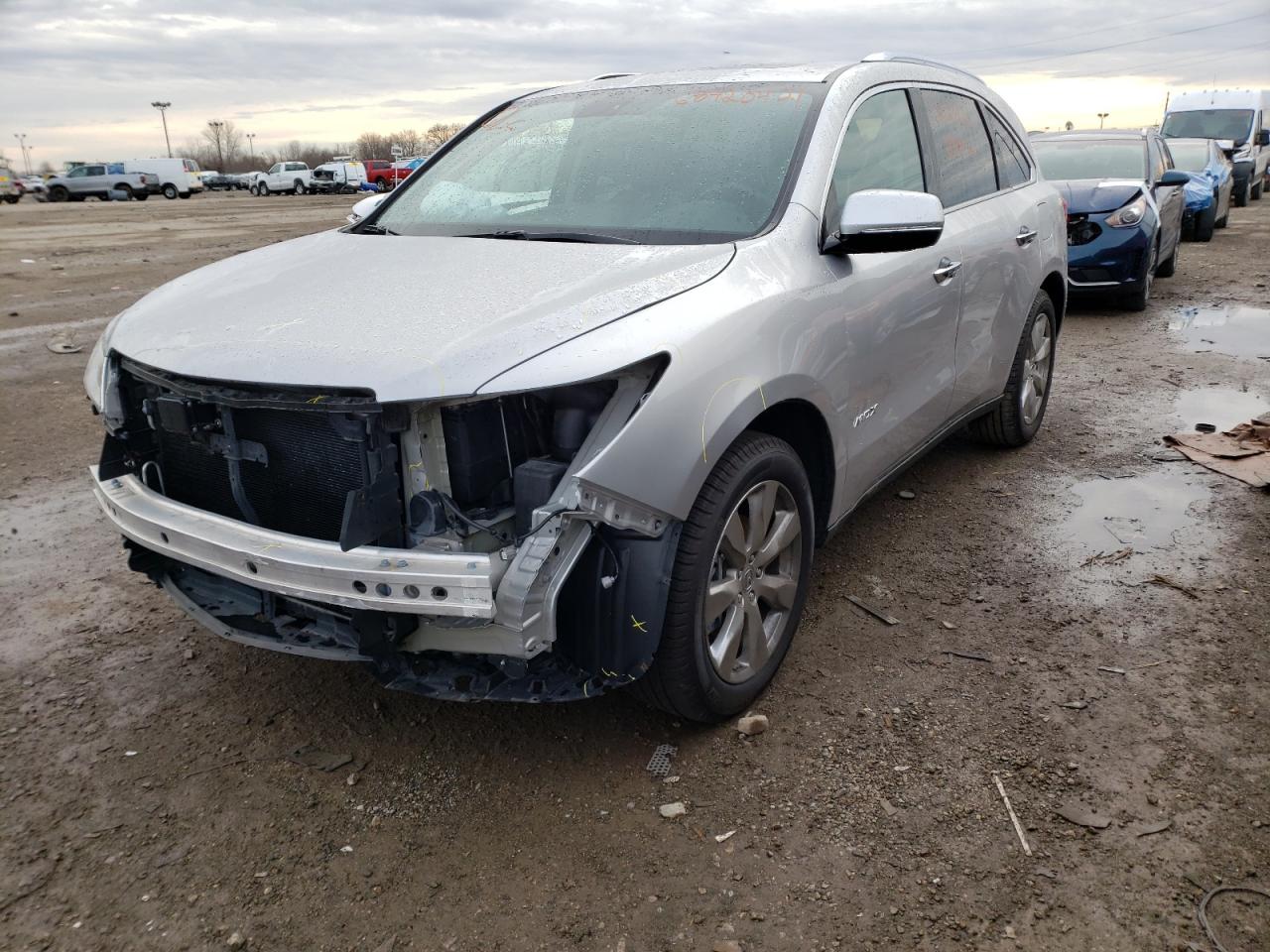 Photo 2 from auction – 2014 ACURA MDX ADVANC with VIN 5FRYD4H86EB036923