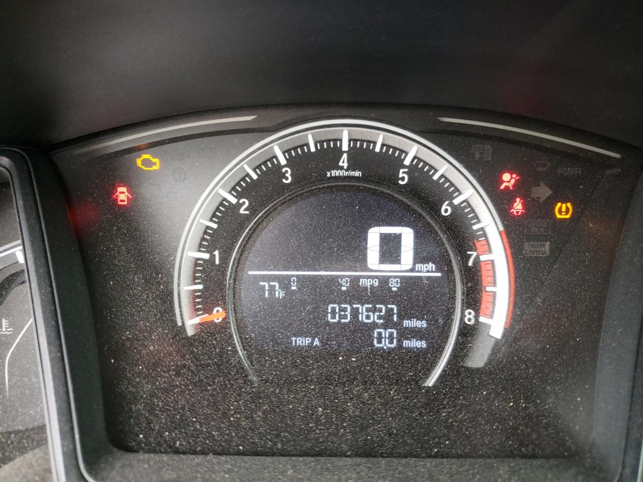 Photo 8 from auction – 2017 HONDA CIVIC LX with VIN 19XFC2F57HE229066