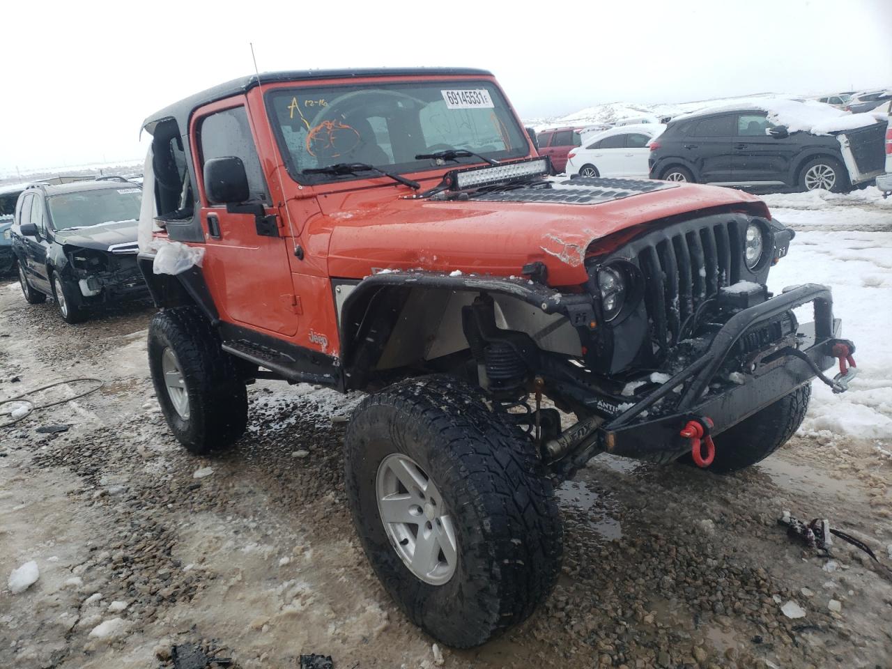 JEEP WRANGLER / 2006 with VIN 1J4FA69S16P788716 - Photo from auction