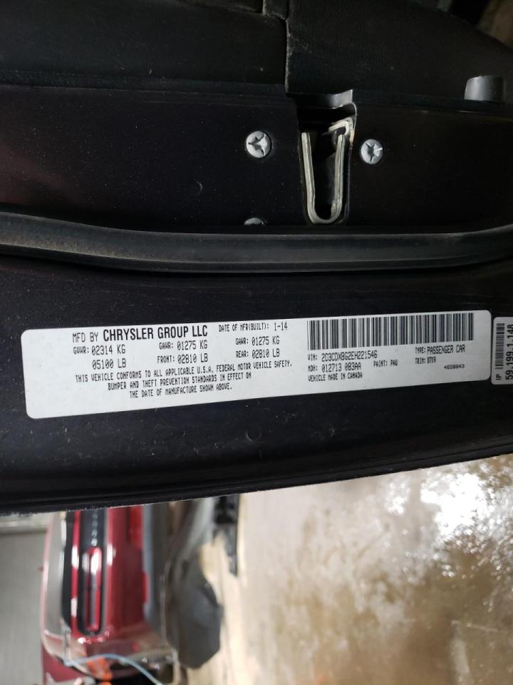 Photo 10 from auction – 2014 DODGE CHARGER SE with VIN 2C3CDXBG2EH221546