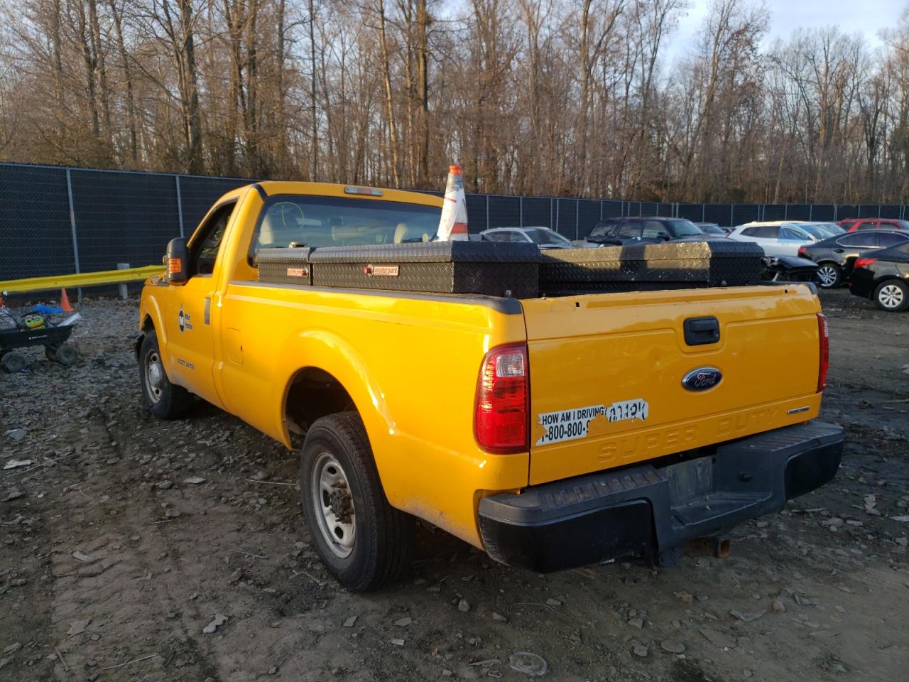 Photo 3 from auction – 2013 FORD F250 SUPER with VIN 1FTBF2A69DEA70501