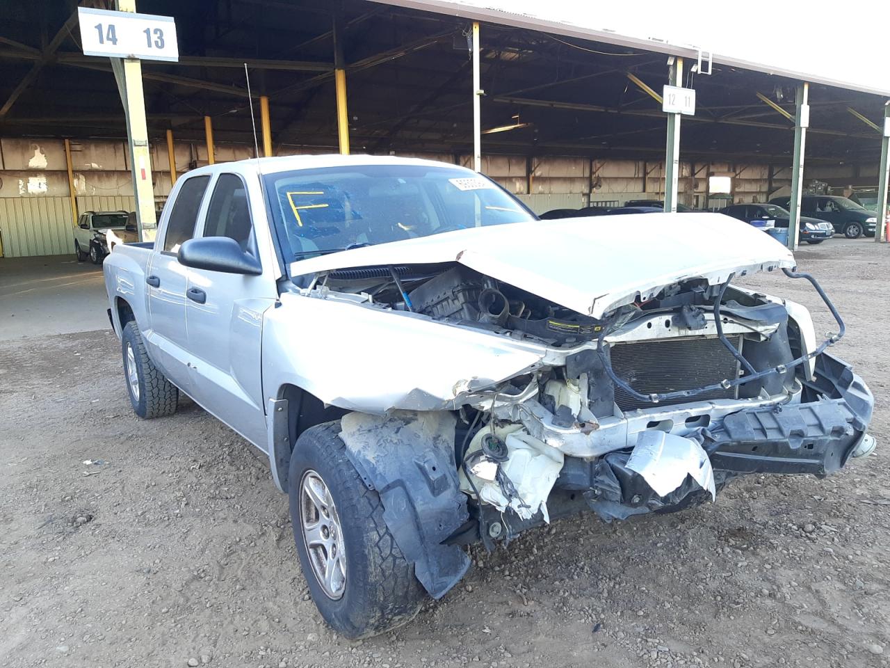 DODGE DAKOTA QUA 2006 with VIN 1D7HE48K16S655210 - Photo from auction