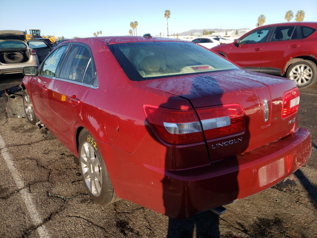 Photo 3 from auction – 2008 LINCOLN MKZ with VIN 3LNHM26T58R646436