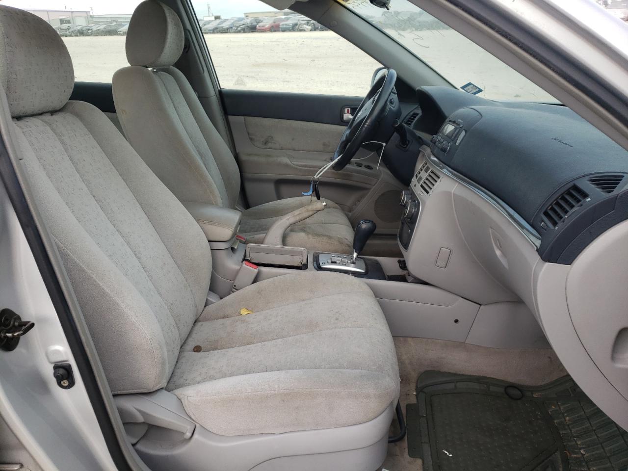 Photo 5 from auction – 2006 HYUNDAI SONATA GLS with VIN 5NPEU46F26H125560