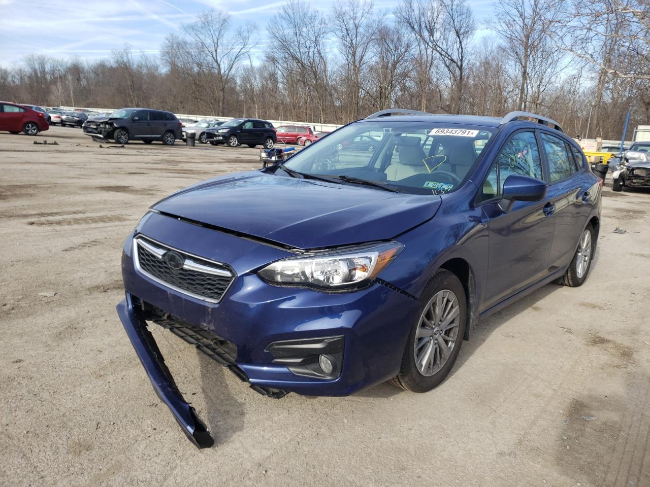Photo 2 from auction – 2018 SUBARU IMPREZA PR with VIN 4S3GTAD6XJ3724563