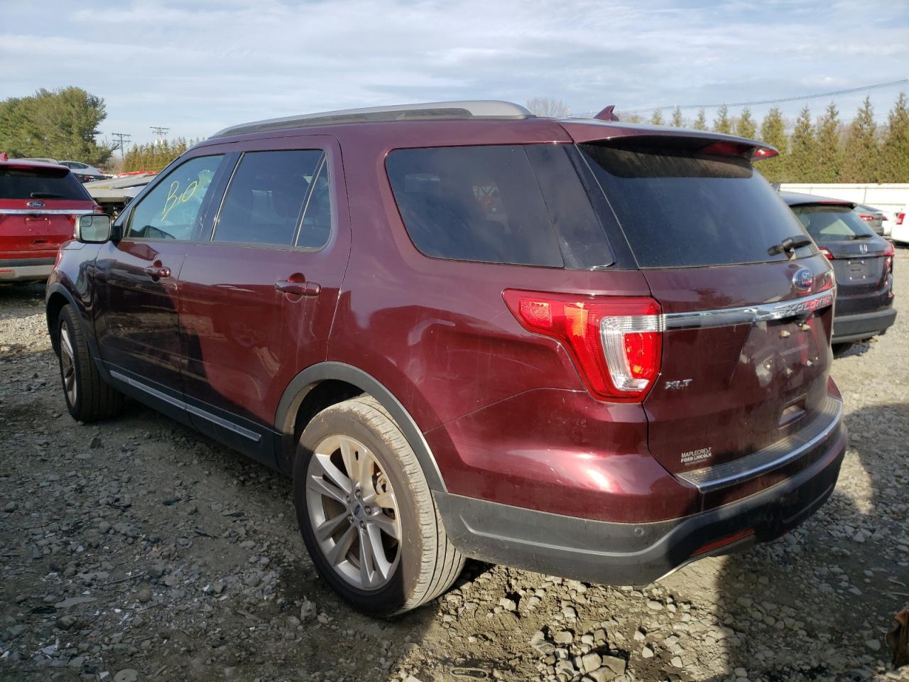Photo 3 from auction – 2018 FORD EXPLORER X with VIN 1FM5K8D8XJGB82762