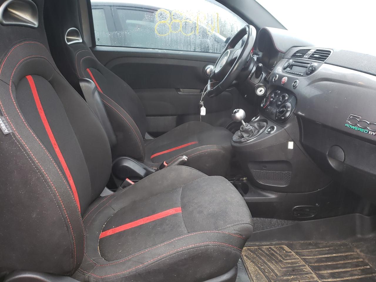 Photo 5 from auction – 2012 FIAT 500 ABARTH with VIN 3C3CFFFH0CT361123