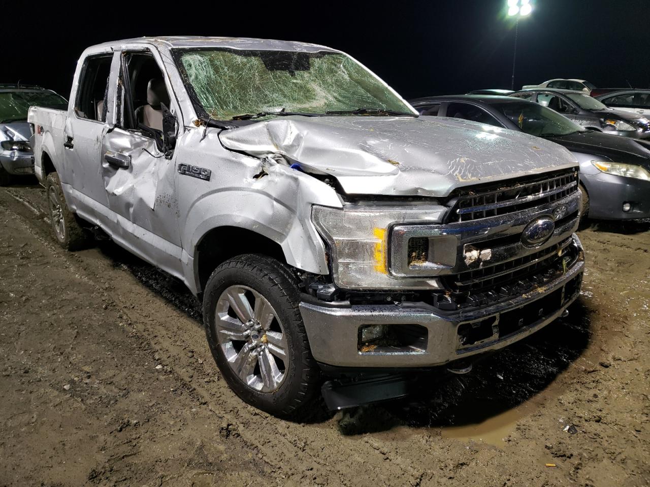 FORD F150 SUPER 2018 with VIN 1FTEW1EG7JFB55644 - Photo from auction