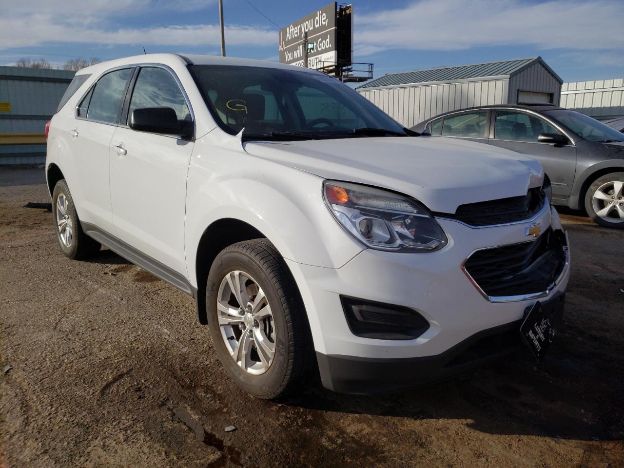 CHEVROLET EQUINOX LS 2016 with VIN 2GNFLEEK0G6296963 - Photo from auction
