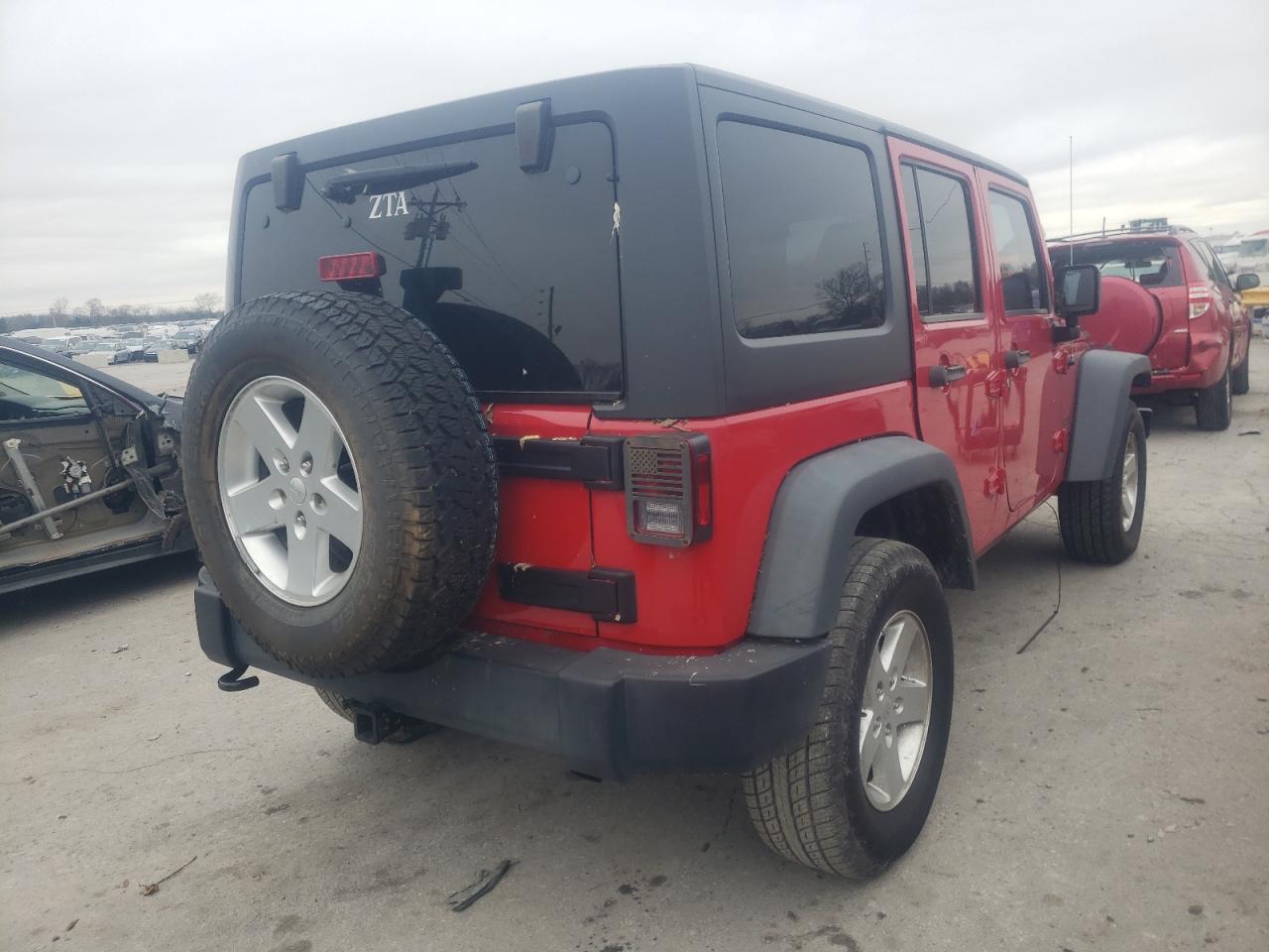 Photo 4 from auction – 2014 JEEP WRANGLER U with VIN 1C4BJWDG4EL269513