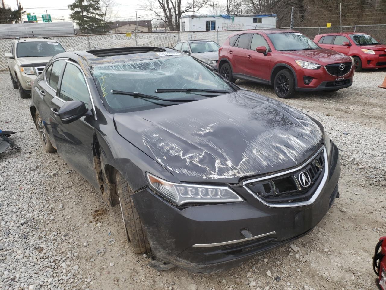 Photo 9 from auction – 2015 ACURA TLX TECH with VIN 19UUB1F59FA008543