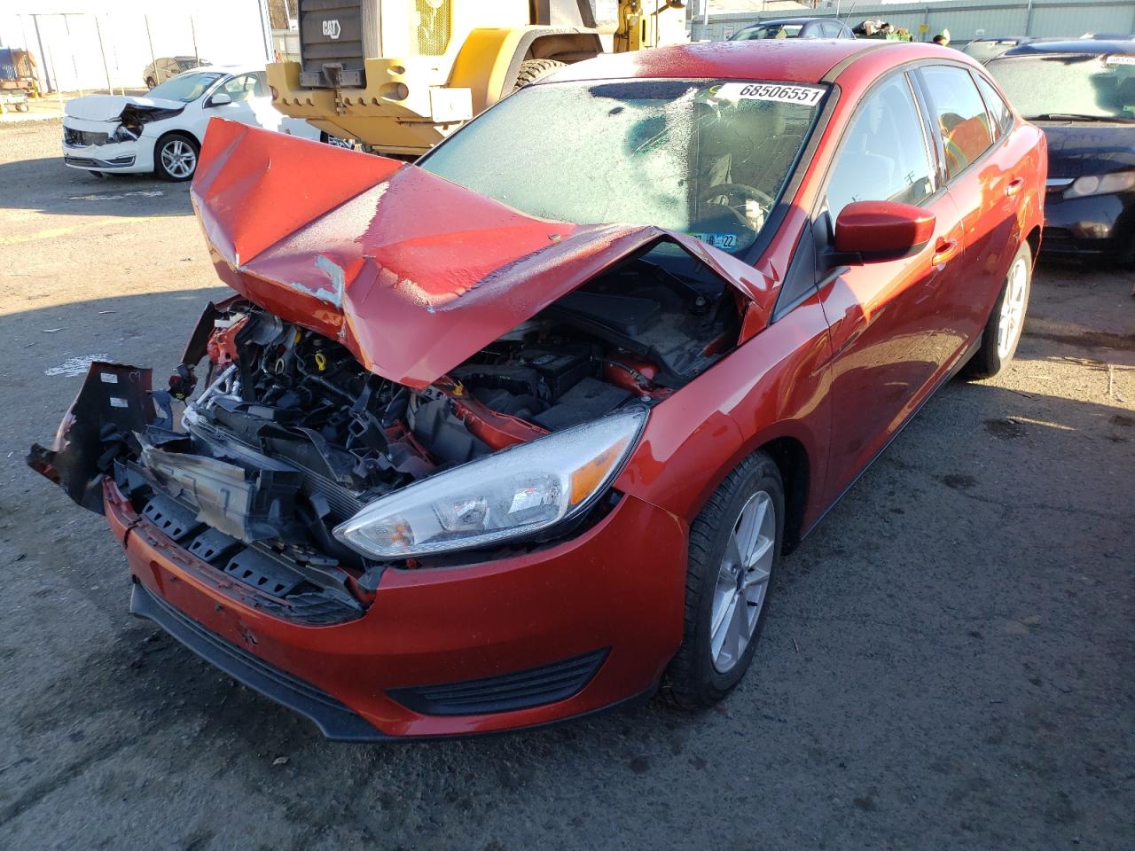 Photo 2 from auction – 2018 FORD FOCUS SE with VIN 1FADP3F29JL237857