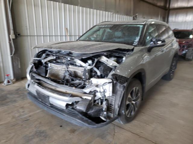 Photo 2 from auction – 2021 TOYOTA HIGHLANDER with VIN 5TDGZRBH4MS128756