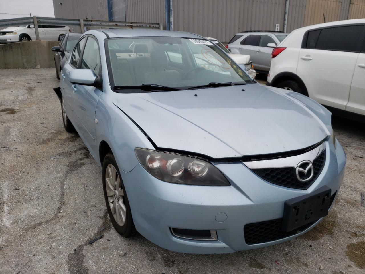 MAZDA 3 I 2008 with VIN JM1BK12F481808545 - Photo from auction
