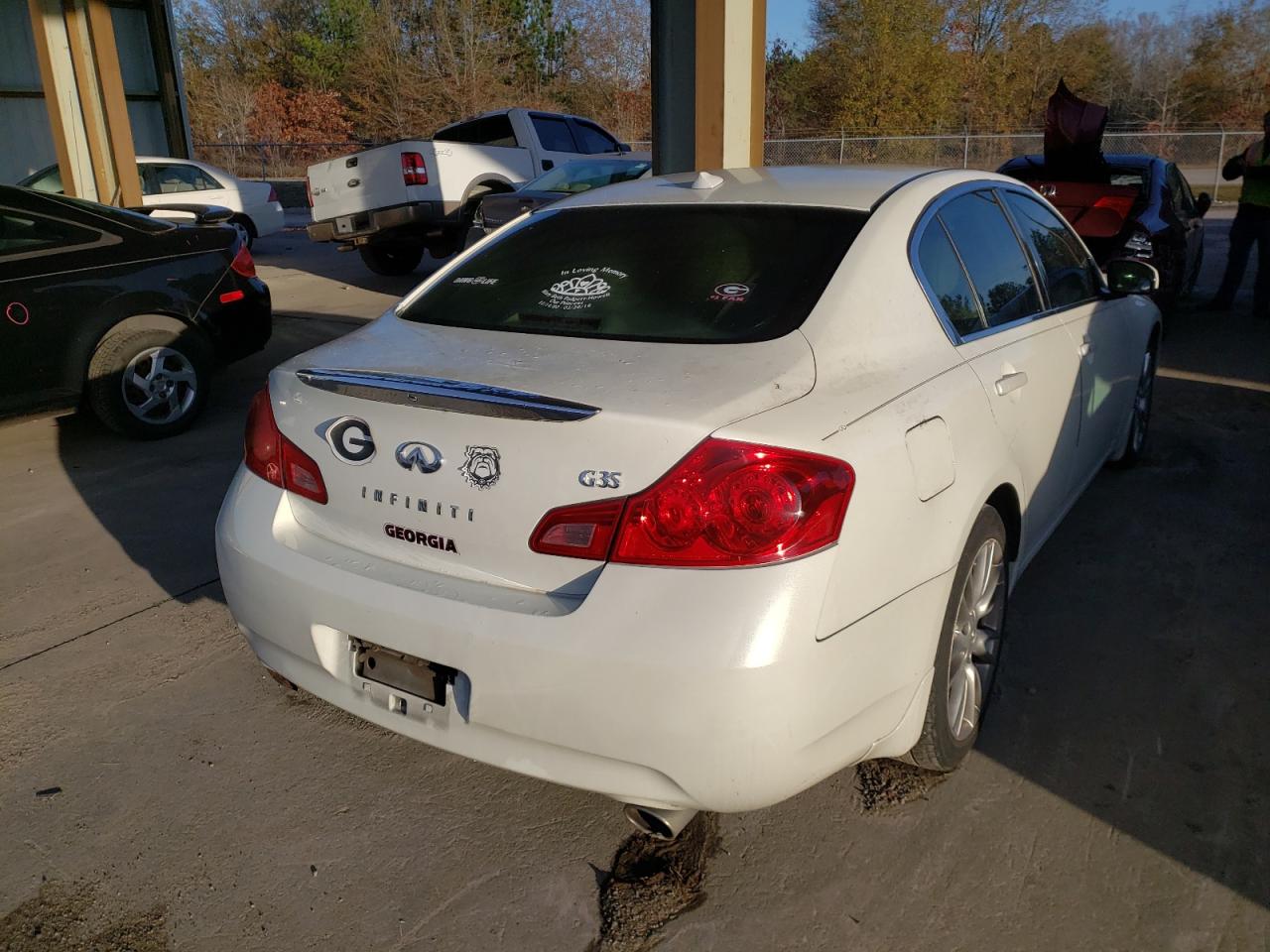 Photo 4 from auction – 2008 INFINITI G35 with VIN JNKBV61E08M204176