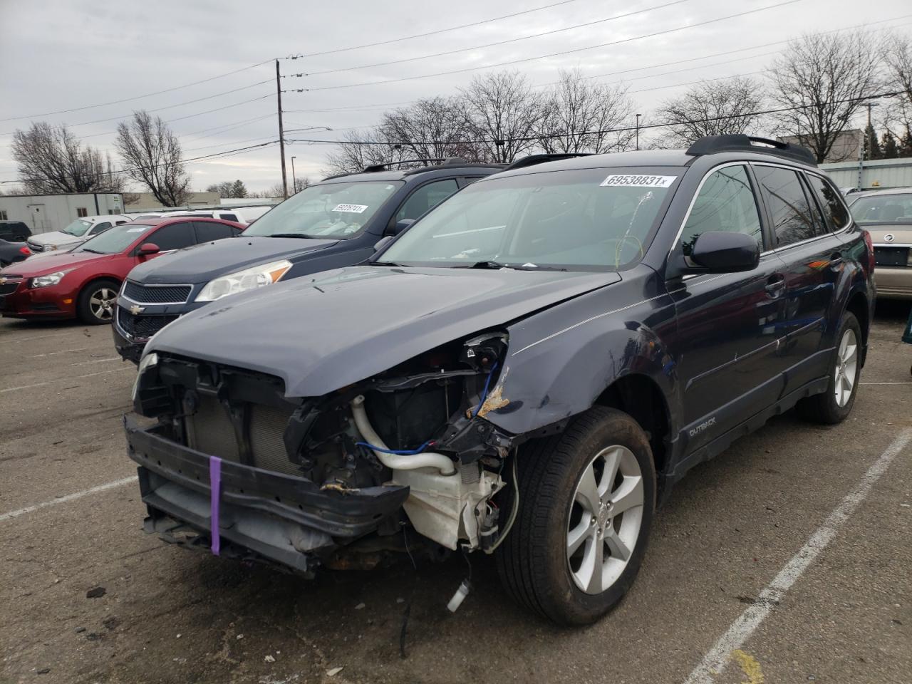 Photo 2 from auction – 2013 SUBARU OUTBACK 2. with VIN 4S4BRCKC3D3321604