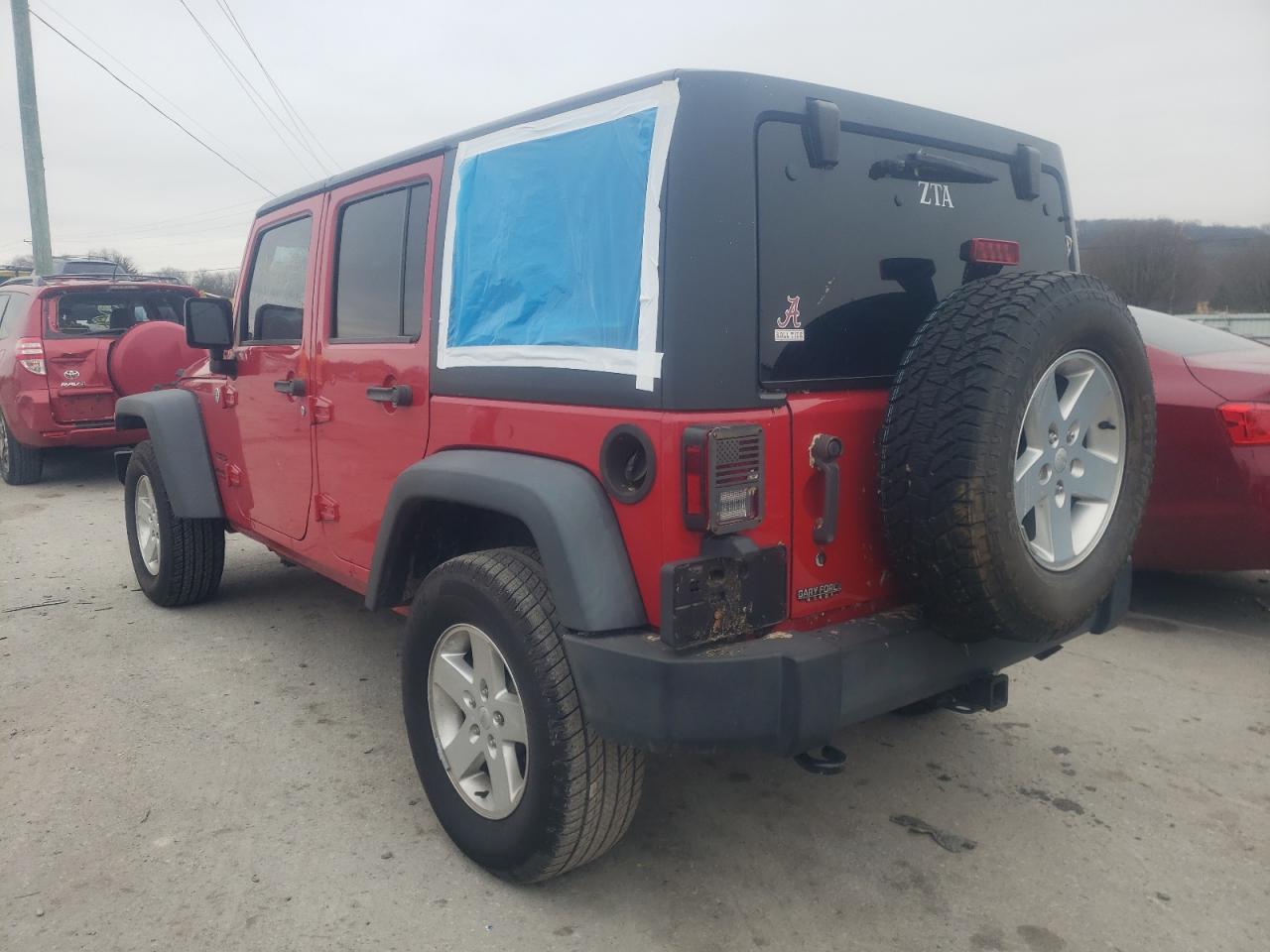 Photo 3 from auction – 2014 JEEP WRANGLER U with VIN 1C4BJWDG4EL269513