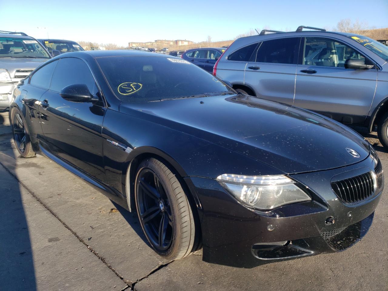 BMW M6 2010 with VIN WBSEH9C56ACY25138 - Photo from auction