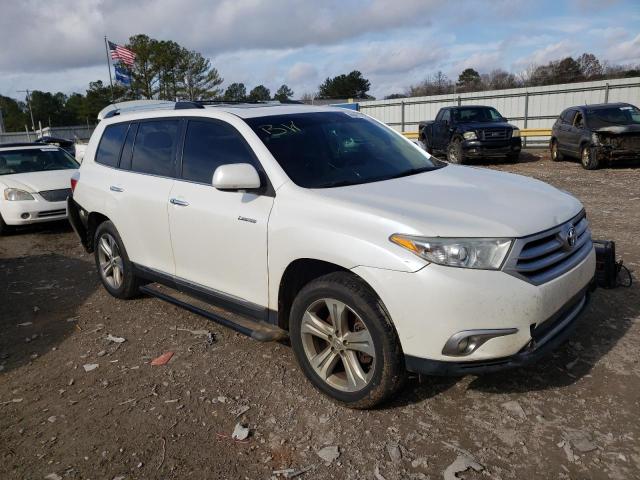 TOYOTA HIGHLANDER 2012 with VIN 5TDYK3EH2CS083736 - Photo from auction