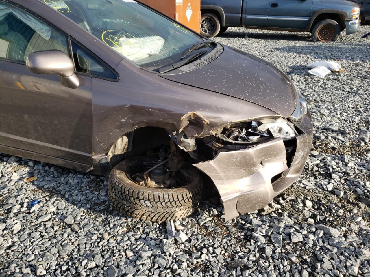 Photo 9 from auction – 2011 HONDA CIVIC LX-S with VIN 2HGFA1E63BH012377