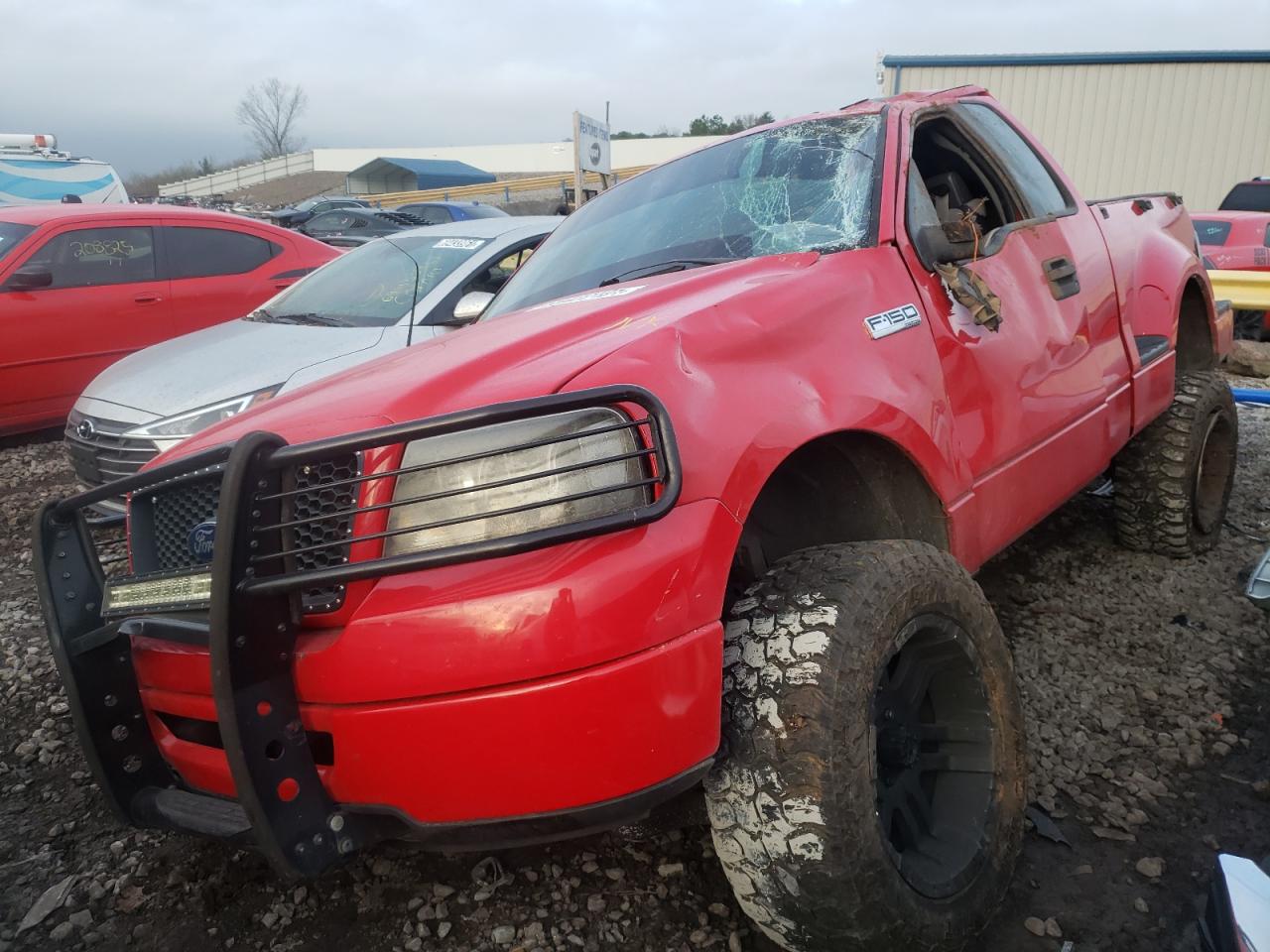 Photo 2 from auction – 2006 FORD F150 with VIN 1FTRF02W76KB31771