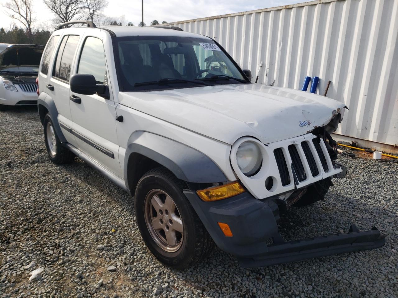 JEEP LIBERTY SP 2007 with VIN 1J4GL48K07W721357 - Photo from auction