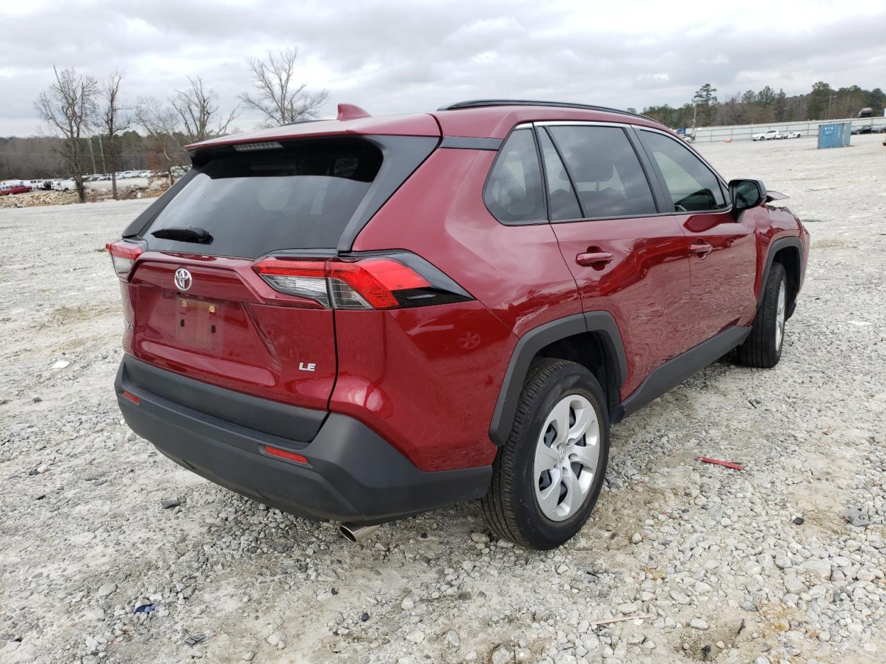 Photo 4 from auction – 2019 TOYOTA RAV4 LE with VIN JTMH1RFV5KD007447