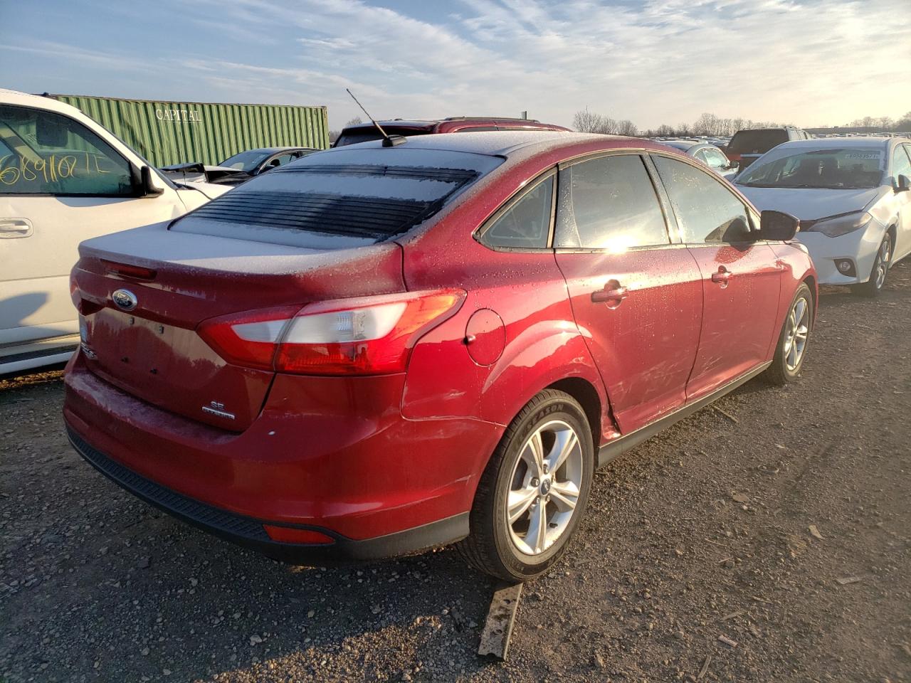 Photo 4 from auction – 2013 FORD FOCUS SE with VIN 1FADP3F25DL142863