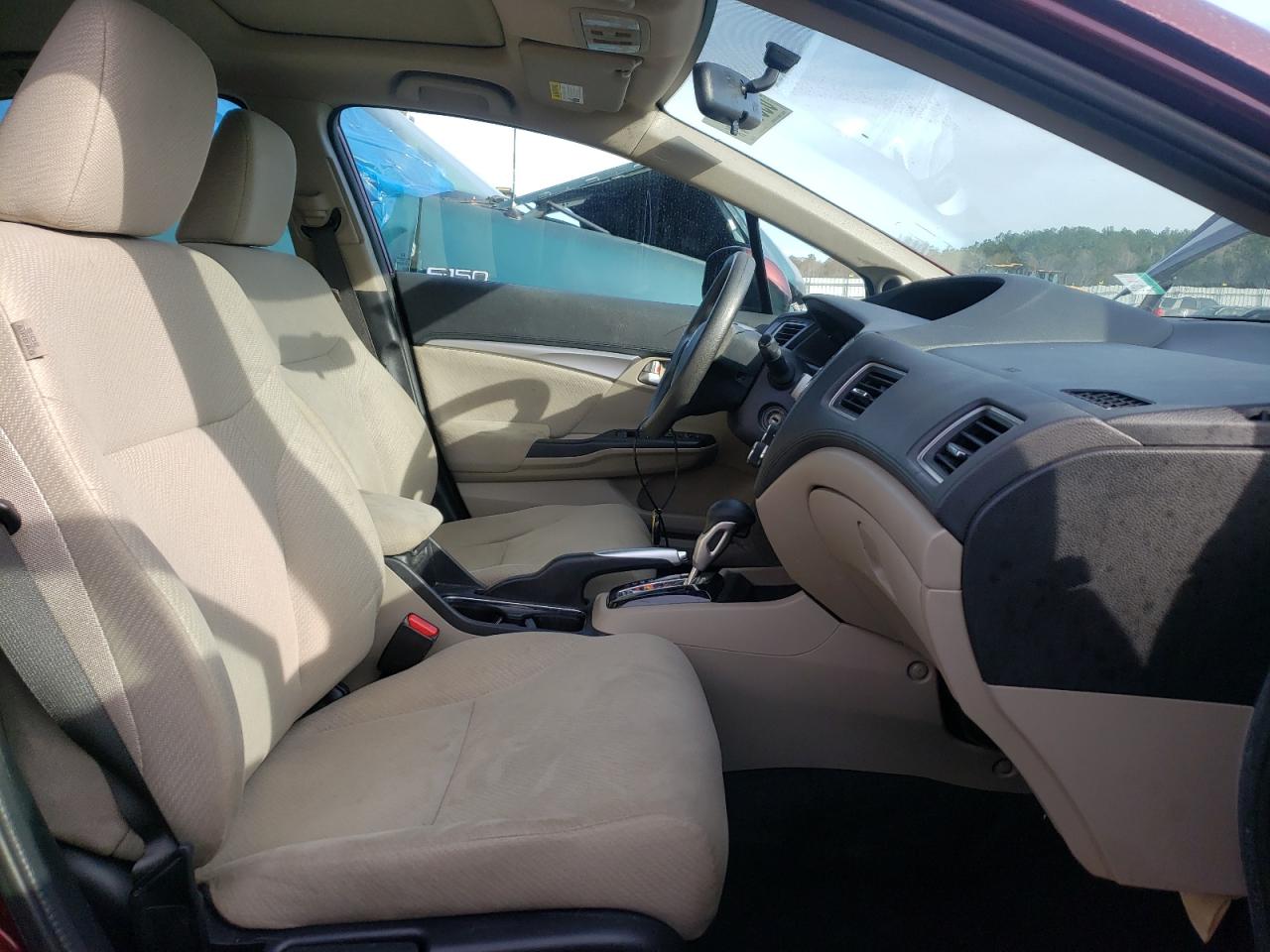Photo 5 from auction – 2013 HONDA CIVIC EX with VIN 19XFB2F82DE008868