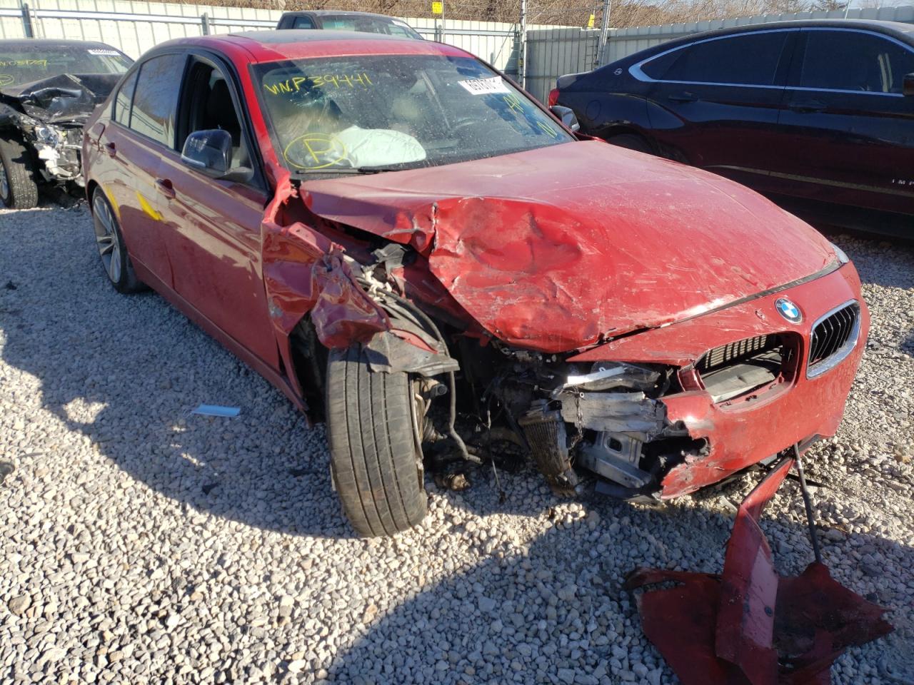 BMW 335 XI 2013 with VIN WBA3B9G54DNP39441 - Photo from auction