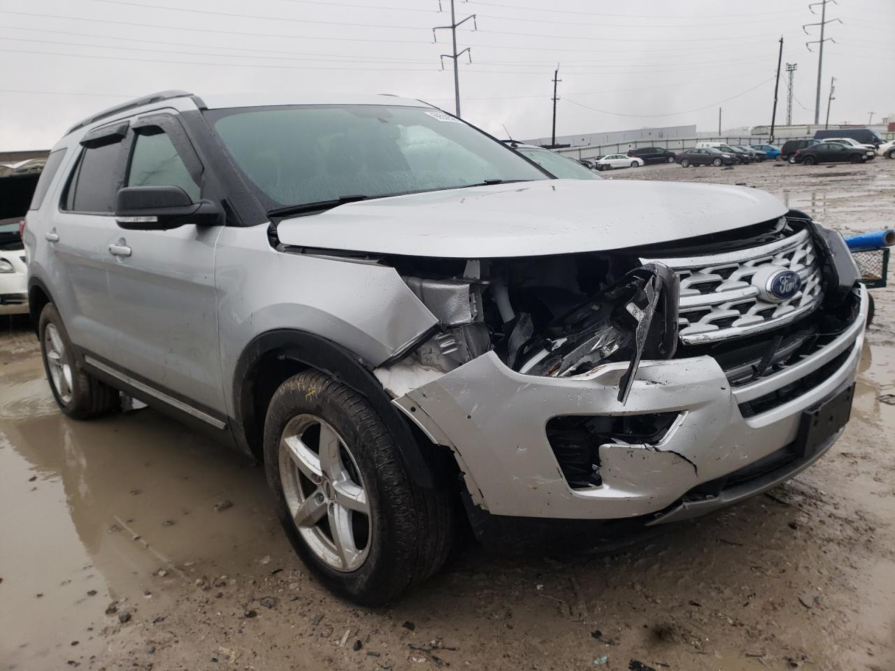FORD EXPLORER X 2019 with VIN 1FM5K7DH7KGA59027 - Photo from auction