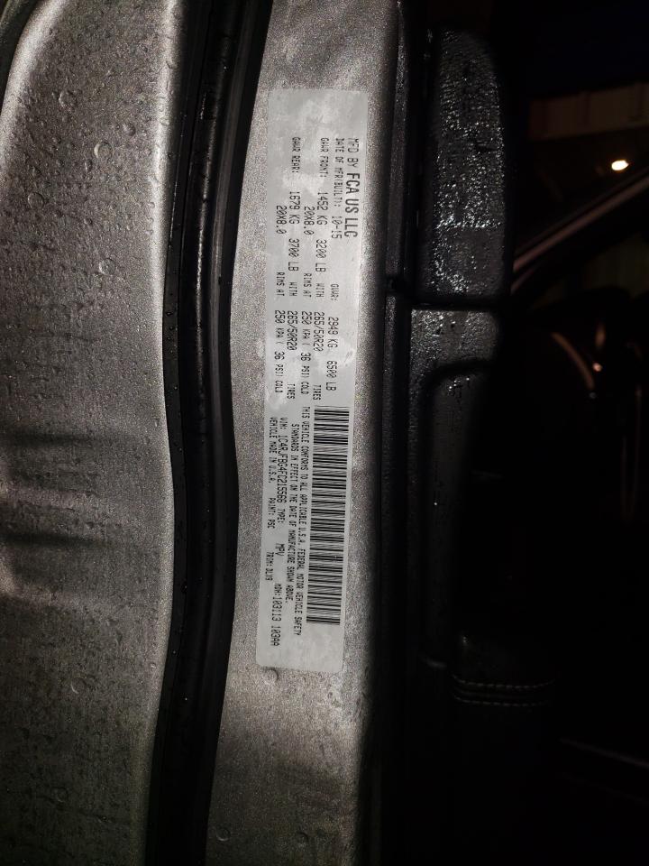 Photo 10 from auction – 2015 JEEP GRAND CHER with VIN 1C4RJFBG4FC215566