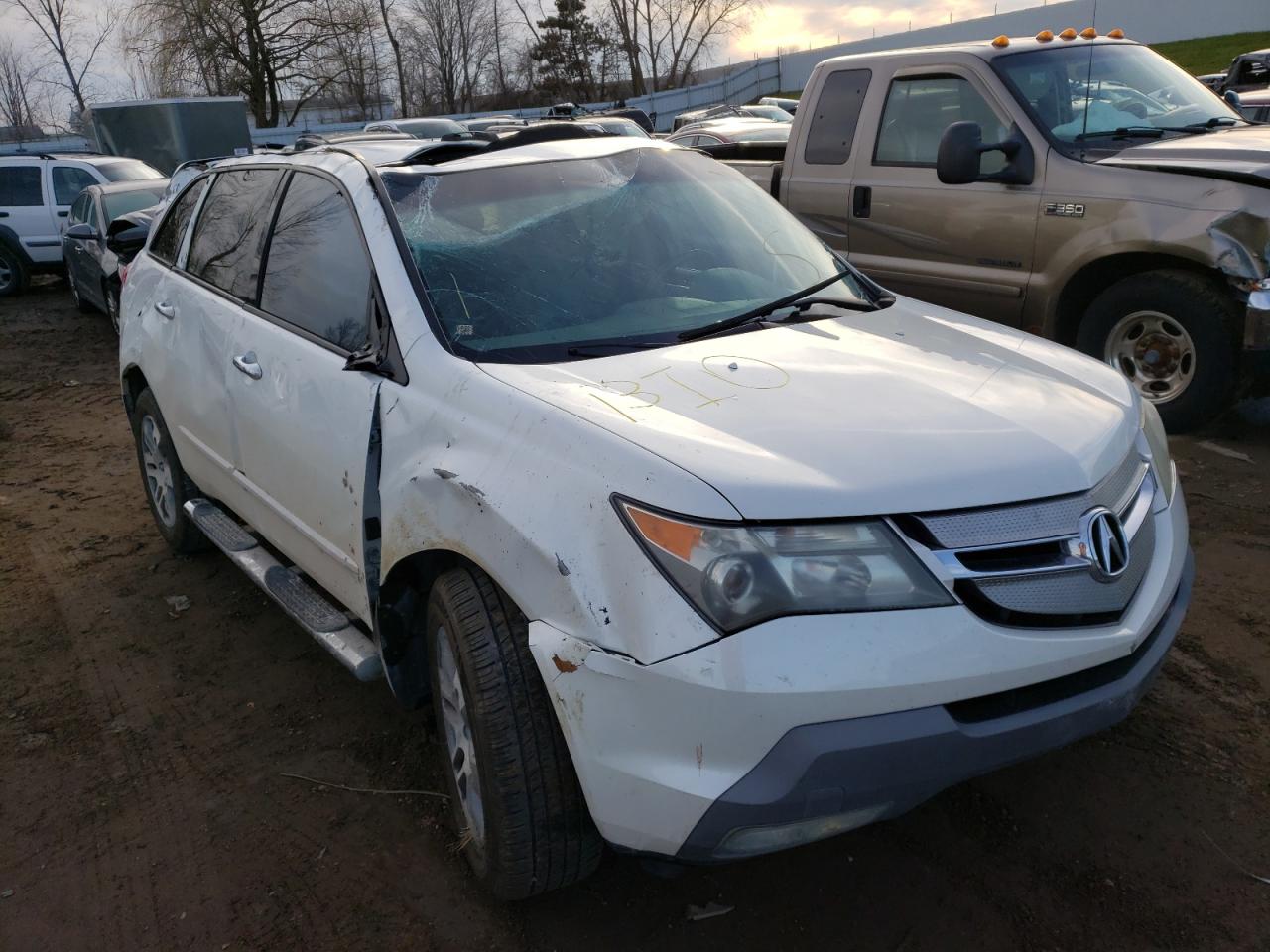 ACURA MDX 2008 with VIN 2HNYD28218H511677 - Photo from auction