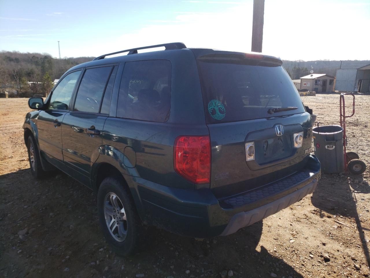 Photo 3 from auction – 2003 HONDA PILOT EXL with VIN 2HKYF18573H505628