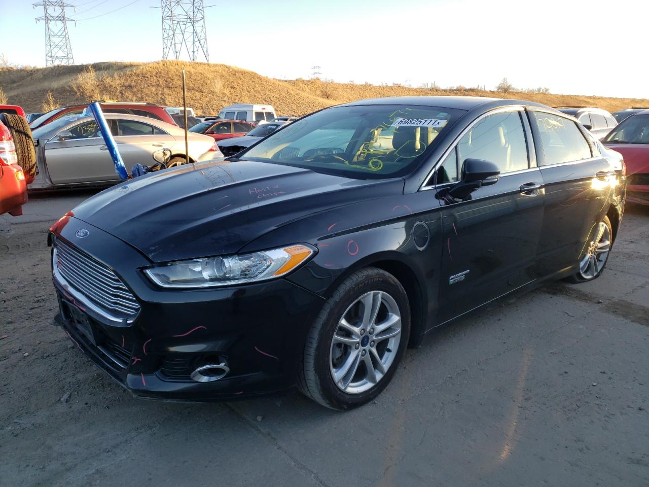 Photo 2 from auction – 2016 FORD FUSION TIT with VIN 3FA6P0SU7GR241592