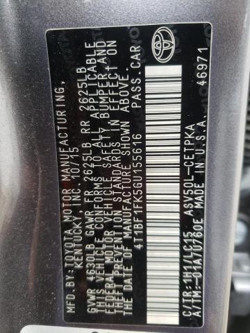 Photo 10 from auction – 2016 TOYOTA CAMRY LE with VIN 4T1BF1FK5GU155616