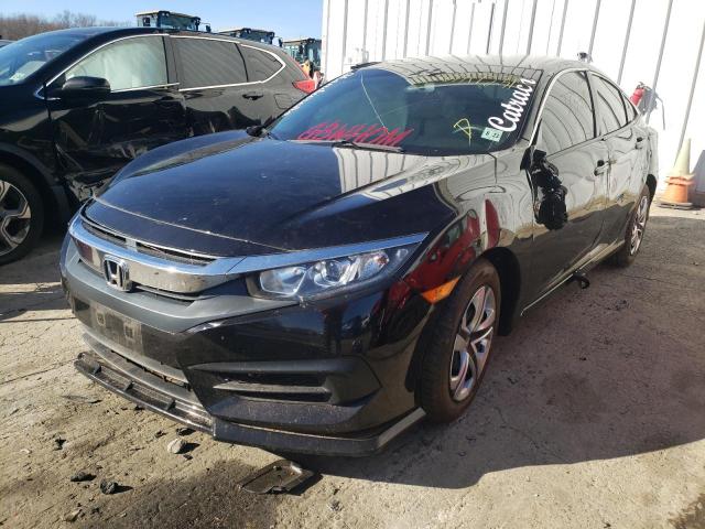 Photo 2 from auction – 2018 HONDA CIVIC LX with VIN 2HGFC2F56JH587481