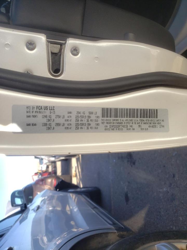 Photo 10 from auction – 2015 DODGE JOURNEY CR with VIN 3C4PDDGG9FT749159